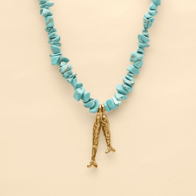 FISHES PENDANT [GOLD] - FRAGMENT STUDIO
