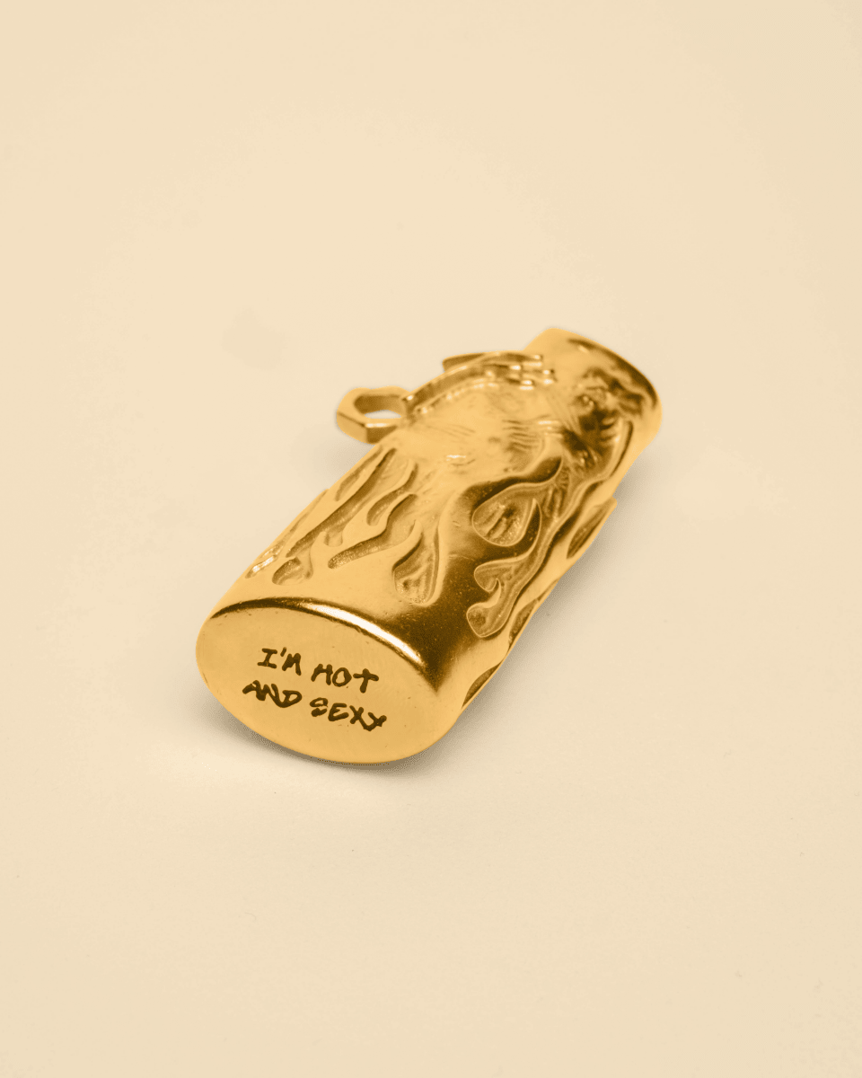 FLAME LIGHTER HOLDER [GOLD] - FRAGMENT STUDIO