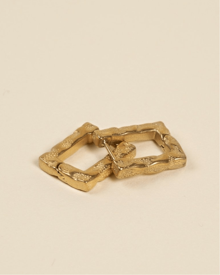 Frame Earring [Gold] - FRAGMENT STUDIO