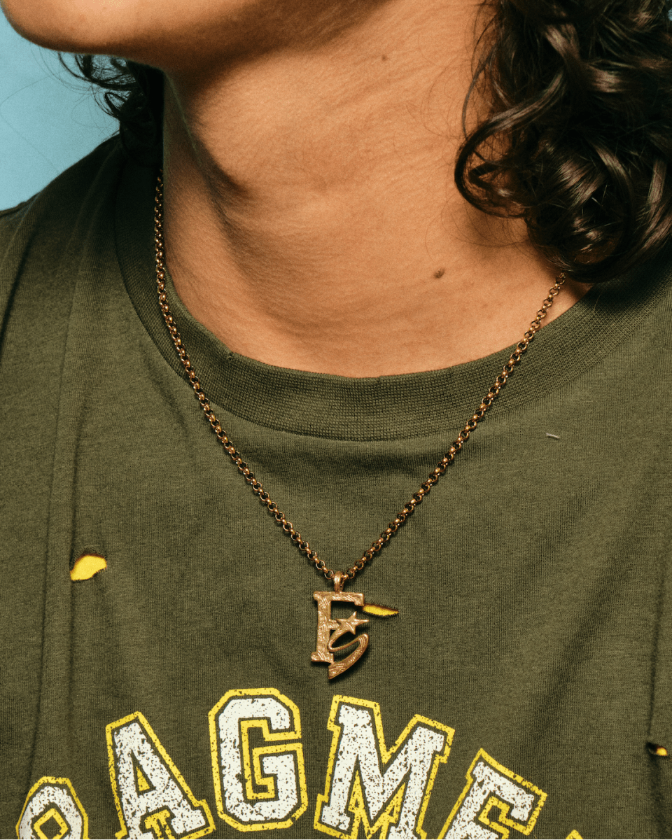 FS PENDANT [GOLD] - FRAGMENT STUDIO
