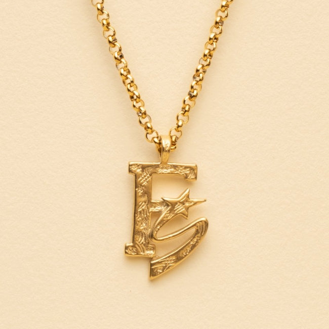 FS PENDANT [GOLD] - FRAGMENT STUDIO