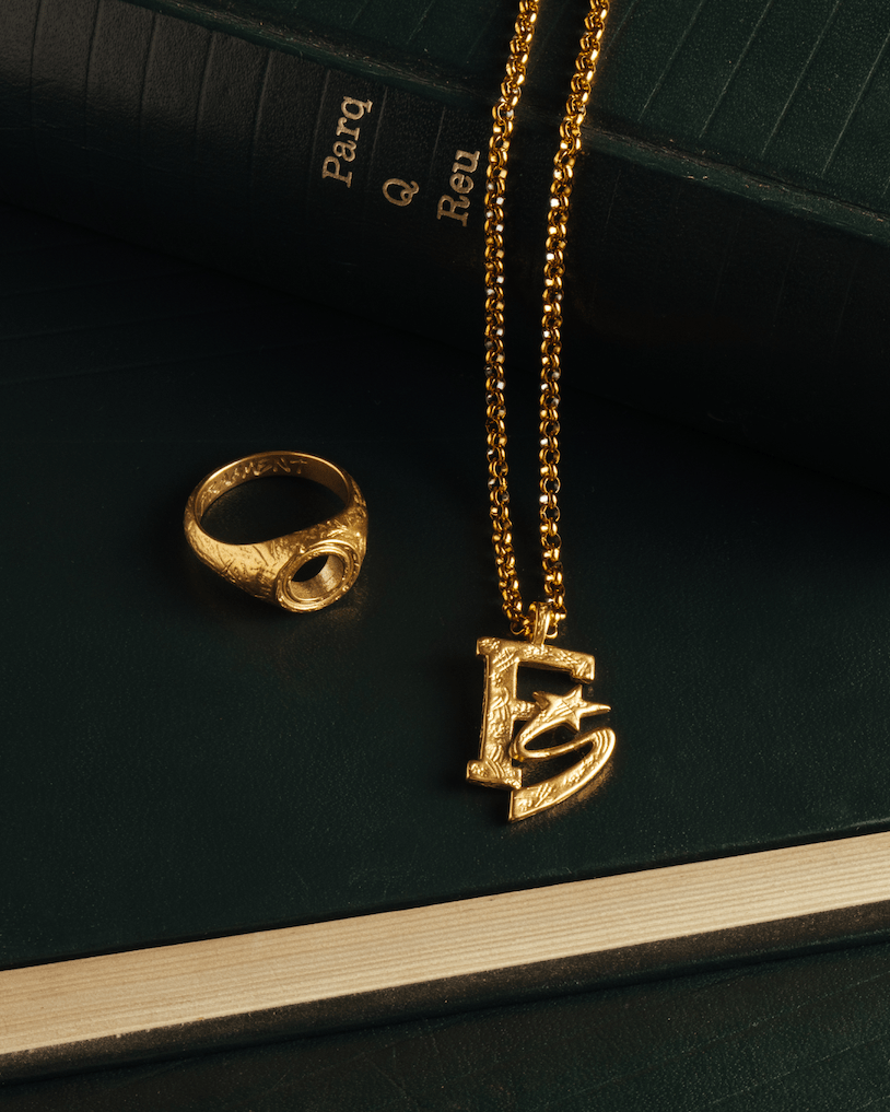 FS PENDANT [GOLD] - FRAGMENT STUDIO