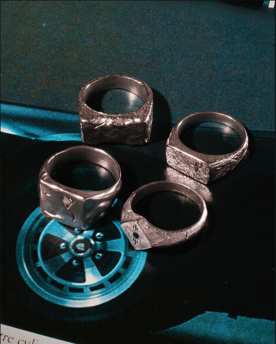 GREEN RAY RING – FRAGMENT STUDIO