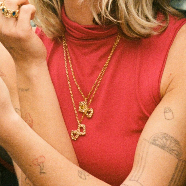 HEARTLESS PENDANT VOL 2 [GOLD] - NAKED - FRAGMENT STUDIO