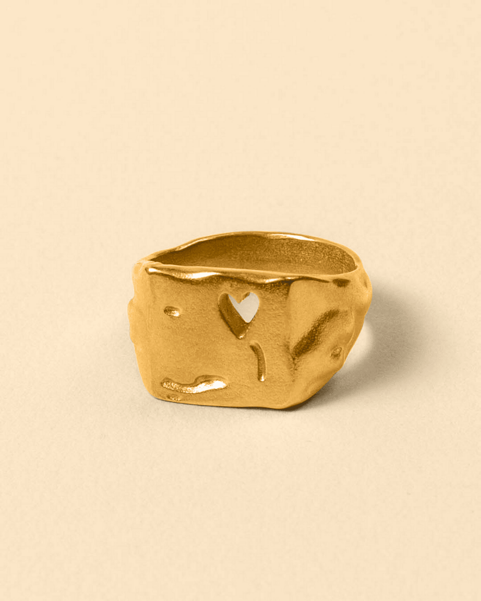 HEARTLESS RING [GOLD] - FRAGMENT STUDIO