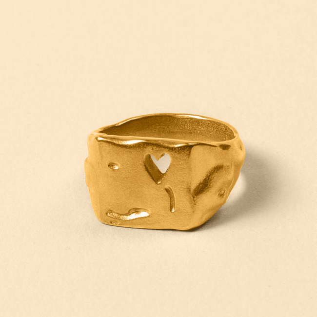 HEARTLESS RING [GOLD] - FRAGMENT STUDIO