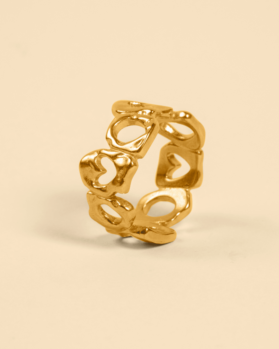 HEARTLESS RING [GOLD] - NAKED - FRAGMENT STUDIO