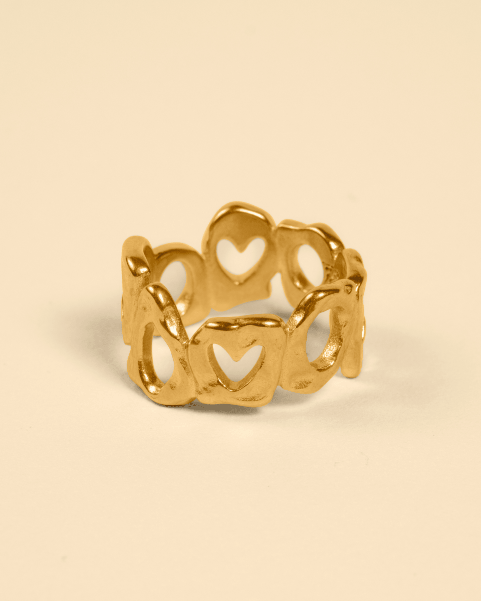 HEARTLESS RING [GOLD] - NAKED - FRAGMENT STUDIO