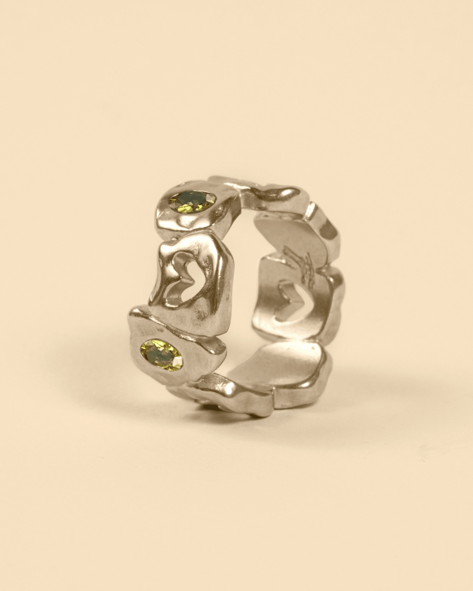HEARTLESS RING - YELLOW TOPAZ - FRAGMENT STUDIO