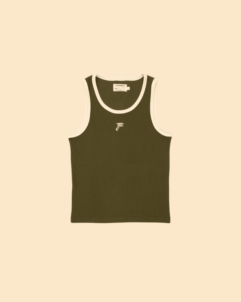 KHAKI TANK TOP - FRAGMENT STUDIO