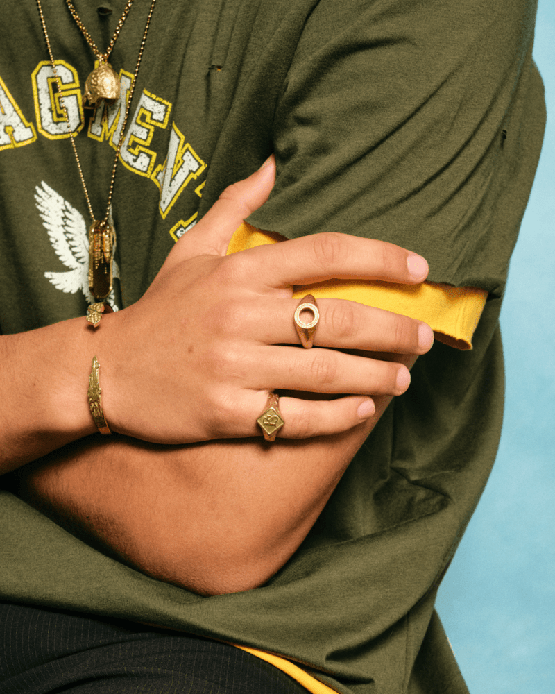 LAP RING [GOLD] - FRAGMENT STUDIO