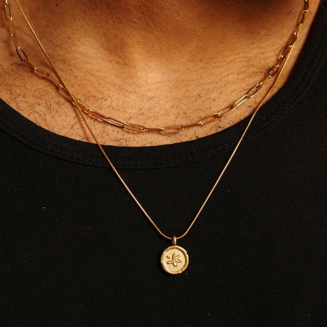 Lost Petal Necklace [Gold] - FRAGMENT STUDIO