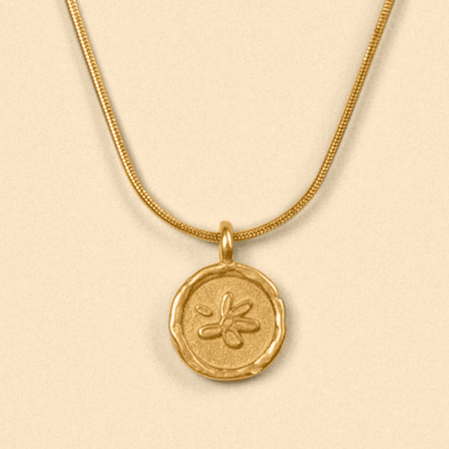 LOST PETAL NECKLACE [GOLD] - FRAGMENT STUDIO