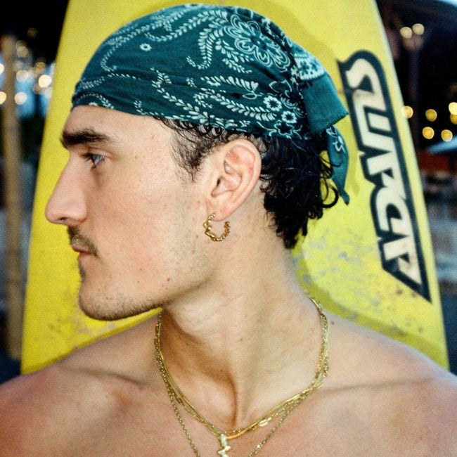 MAGMA EARRING [GOLD] - FRAGMENT STUDIO