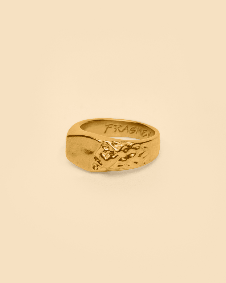 MOLTEN HEART RING [GOLD] - FRAGMENT STUDIO
