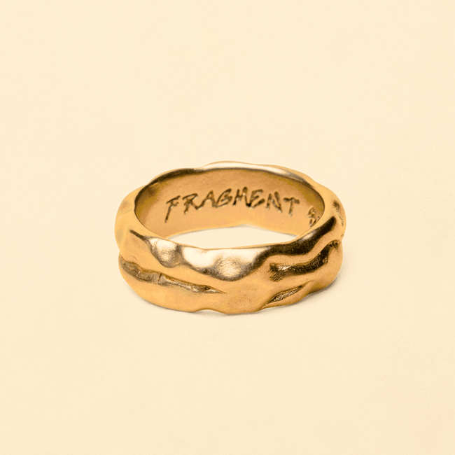 MOLTEN RING [GOLD] - FRAGMENT STUDIO