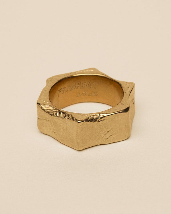 NUT RING [GOLD] - FRAGMENT STUDIO