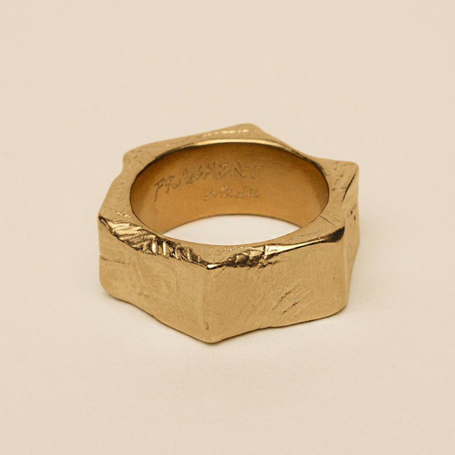 NUT RING [GOLD] - FRAGMENT STUDIO