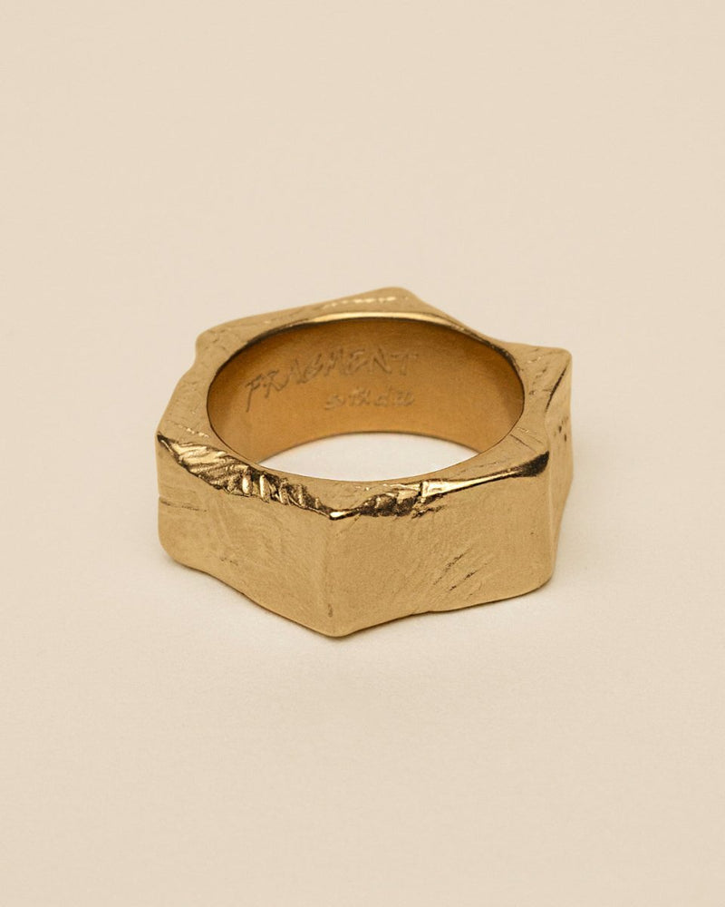 NUT RING [GOLD] - FRAGMENT STUDIO