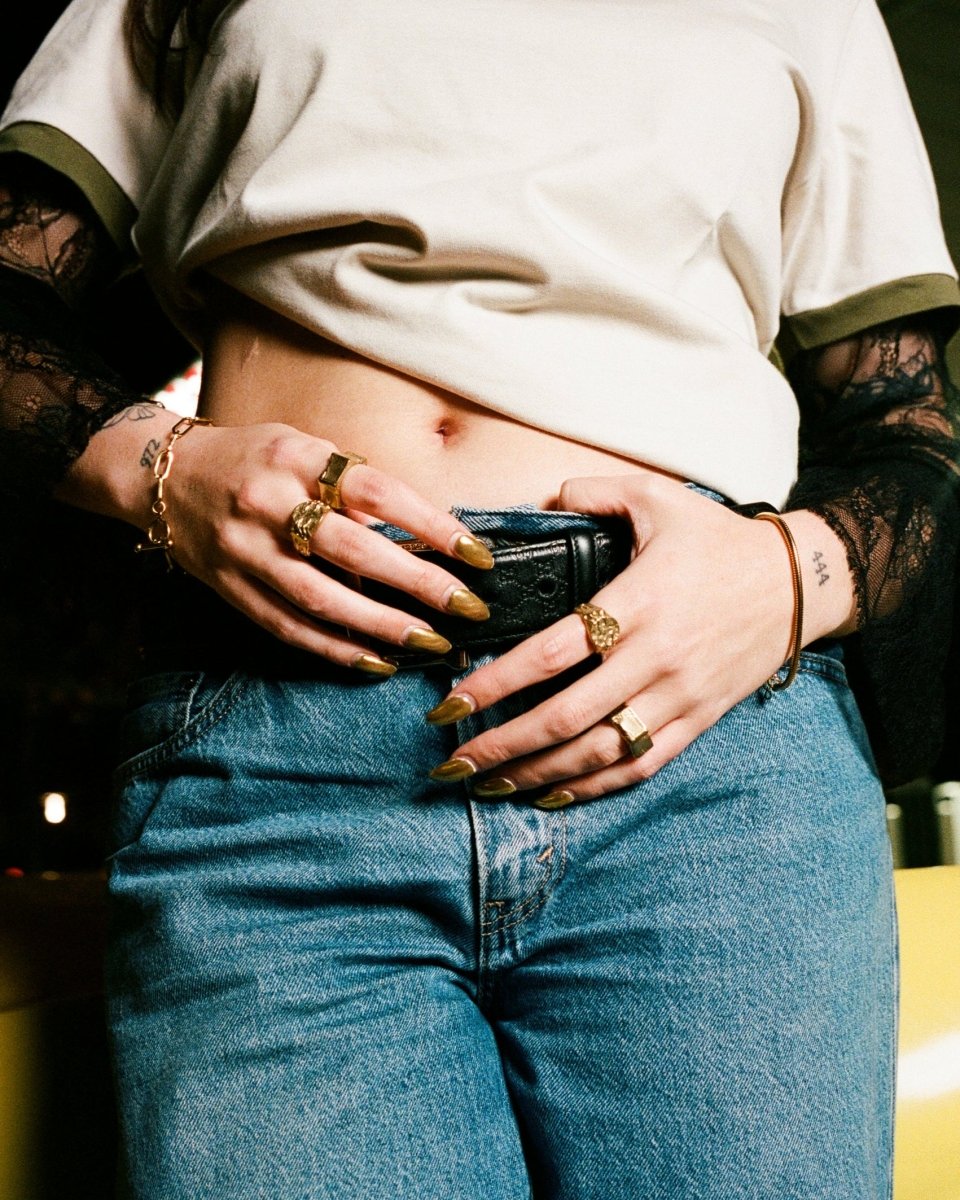 NUT RING [GOLD] - FRAGMENT STUDIO