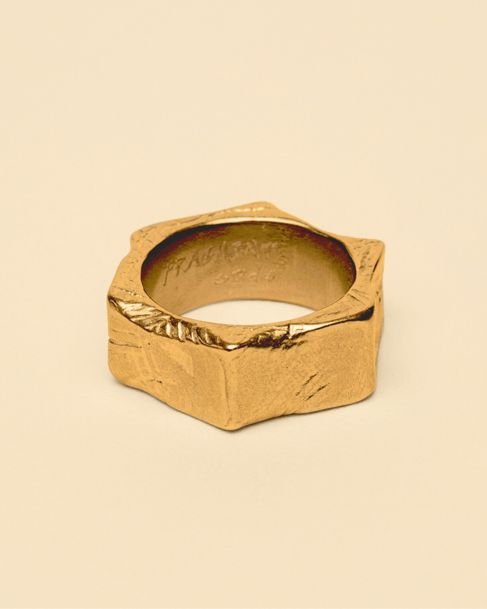 NUT RING [GOLD] - FRAGMENT STUDIO