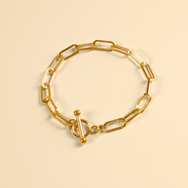PAPERCLIP BRACELET [GOLD] - FRAGMENT STUDIO