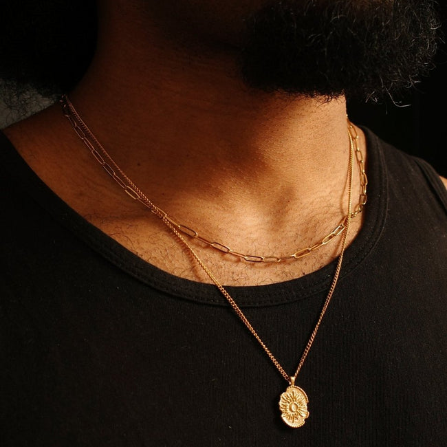 Paperclip Chain [Gold] - FRAGMENT STUDIO