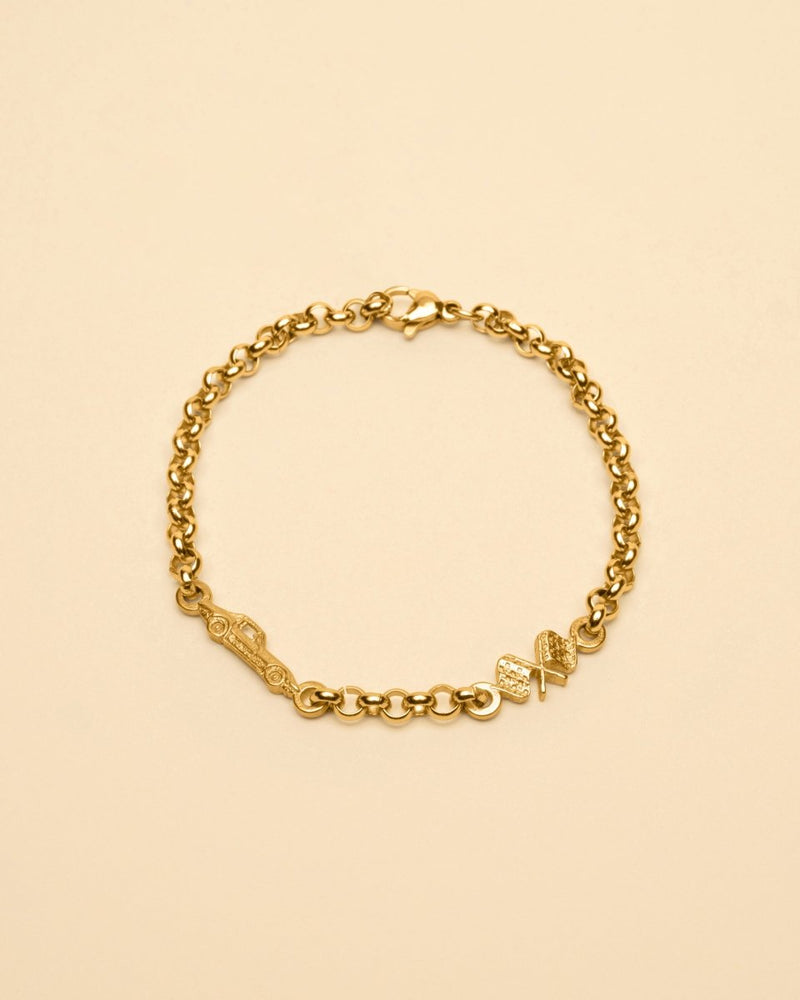 RACING BRACELET [GOLD] - FRAGMENT STUDIO
