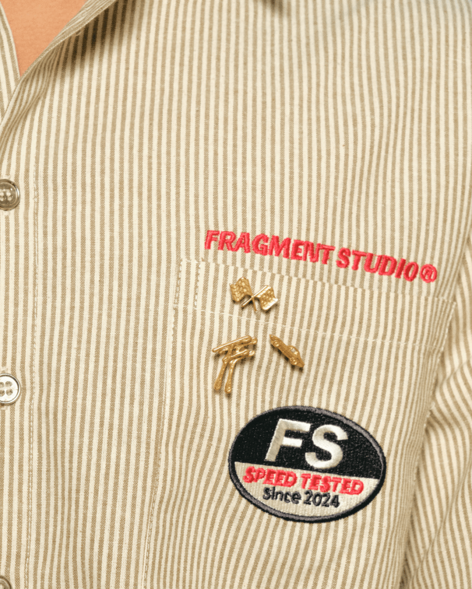 RACING PINS [GOLD] - FRAGMENT STUDIO