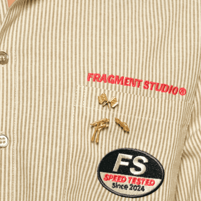 RACING PINS [GOLD] - FRAGMENT STUDIO