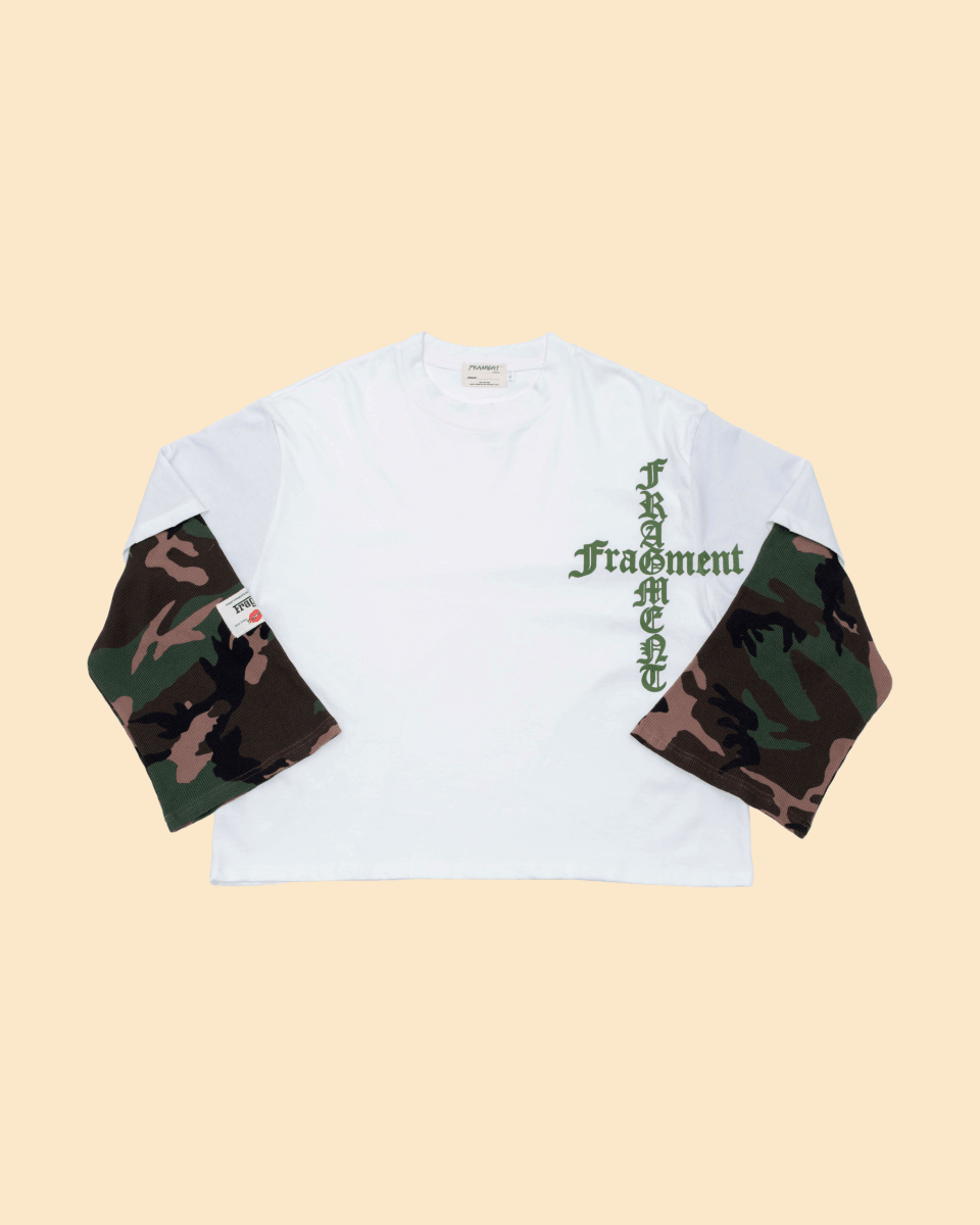 REDEMPTION LONGSLEEVE - WHITE - FRAGMENT STUDIO