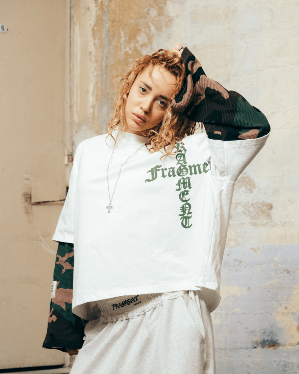 REDEMPTION LONGSLEEVE - WHITE - FRAGMENT STUDIO