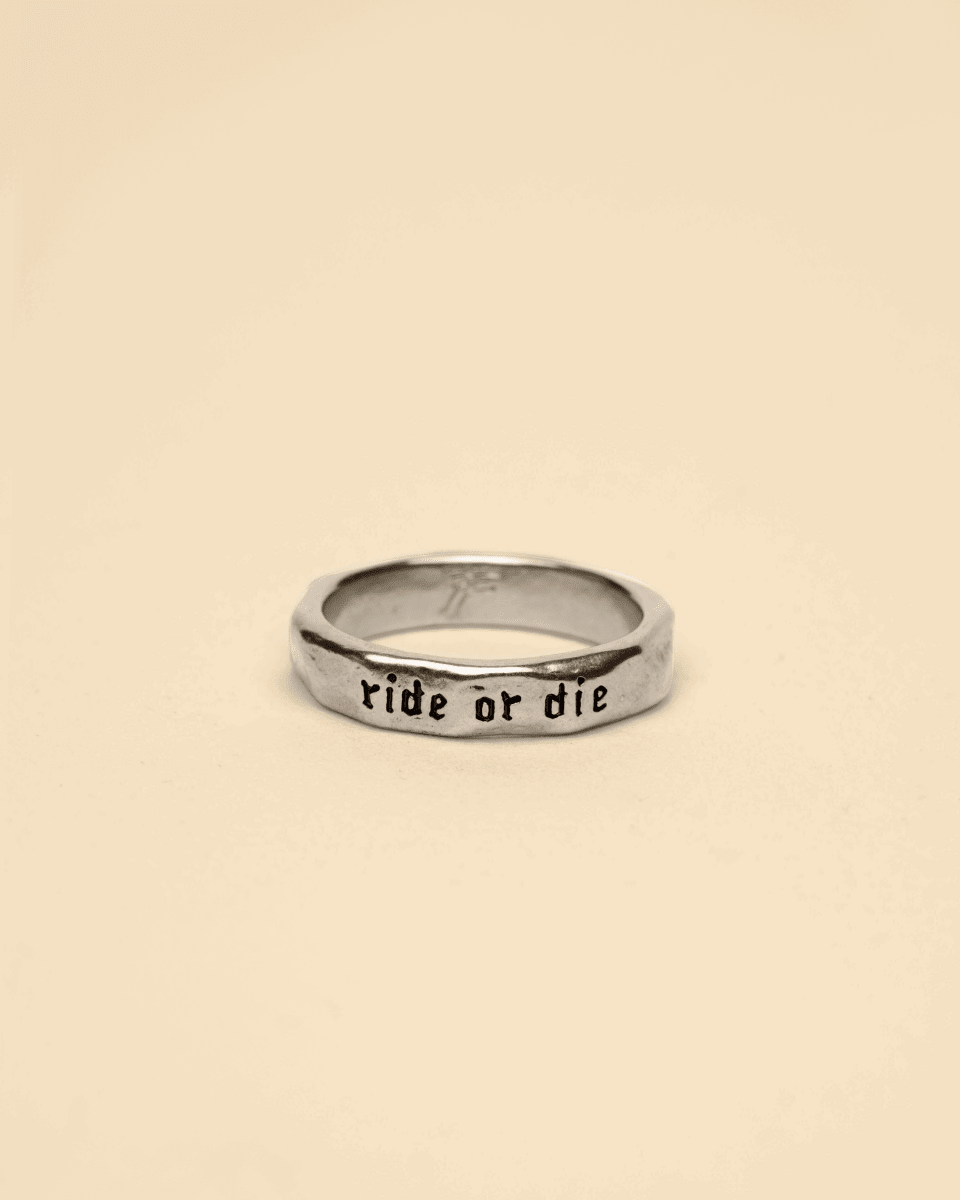 RIDE OR DIE RING - FRAGMENT STUDIO