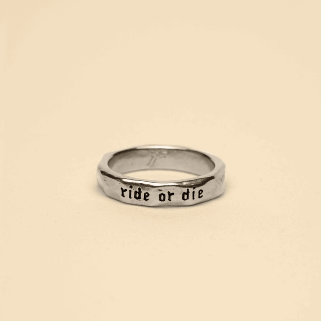RIDE OR DIE RING - FRAGMENT STUDIO