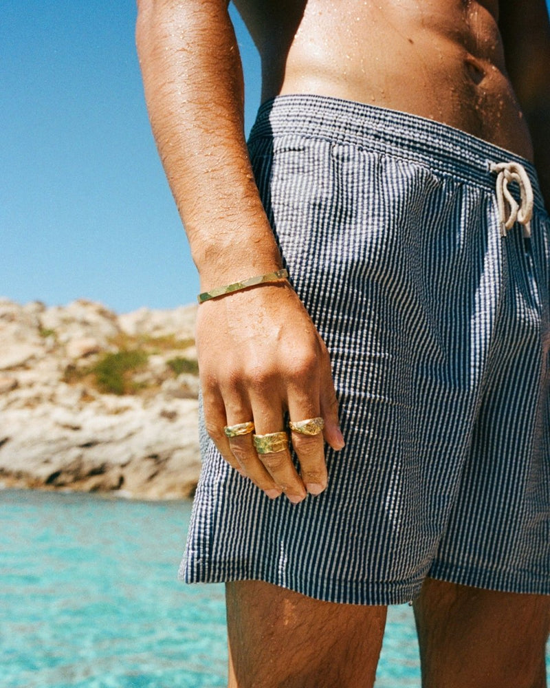 Riviera Cuff Bracelet [Gold] - FRAGMENT STUDIO