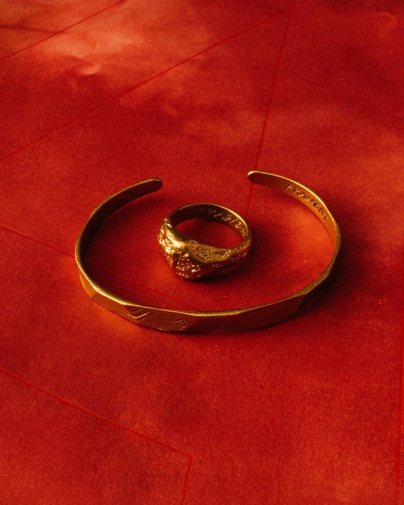 Riviera Cuff Bracelet [Gold] - FRAGMENT STUDIO