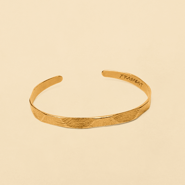 RIVIERA CUFF BRACELET [GOLD] - FRAGMENT STUDIO