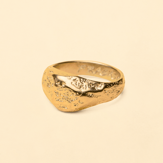 ROCCA RING [GOLD] - FRAGMENT STUDIO