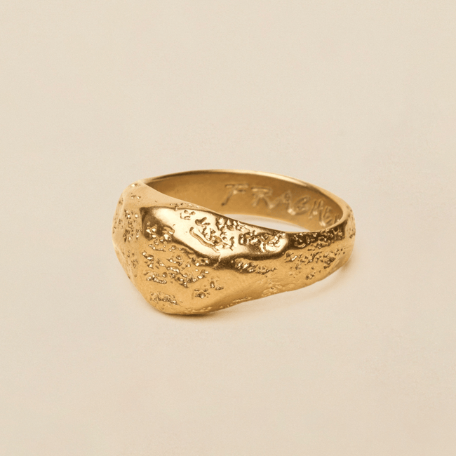 ROCCA RING [GOLD] - FRAGMENT STUDIO