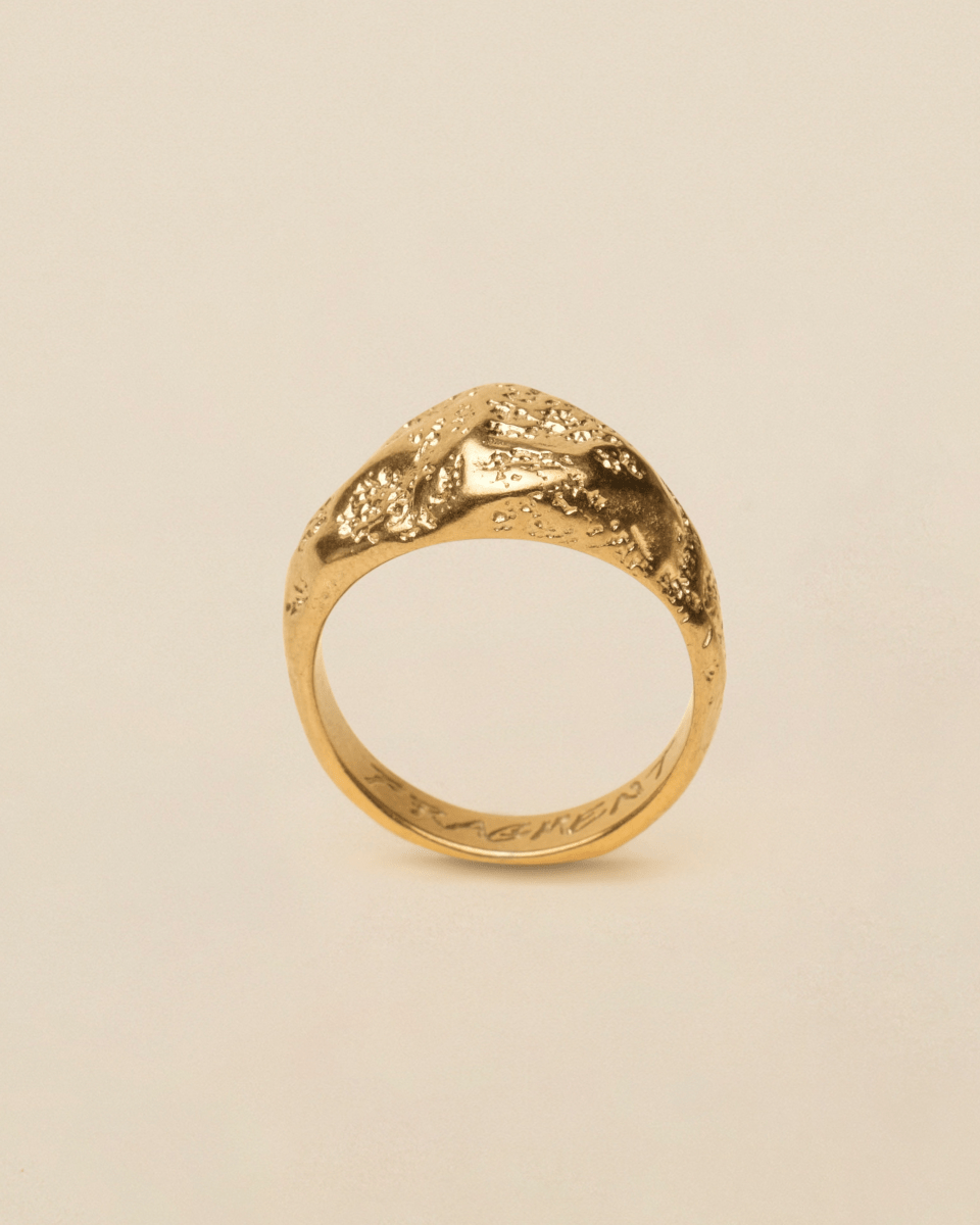 ROCCA RING [GOLD] - FRAGMENT STUDIO