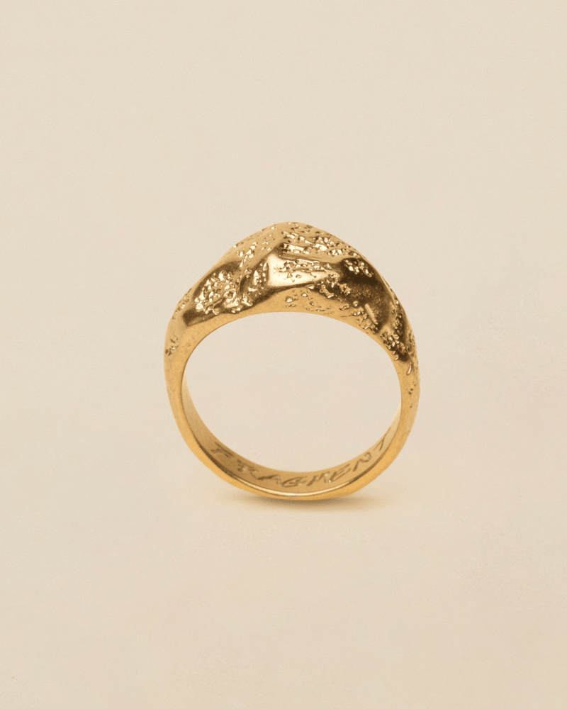 ROCCA RING [GOLD] - FRAGMENT STUDIO