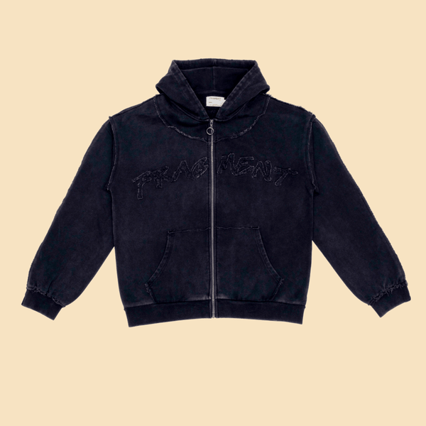 ROOTS ZIP UP HOODIE - BLACK – FRAGMENT STUDIO