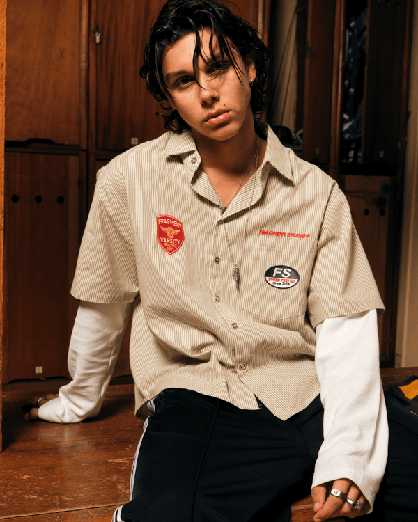 SCHOOL SHIRT - long sleeve - FRAGMENT STUDIO