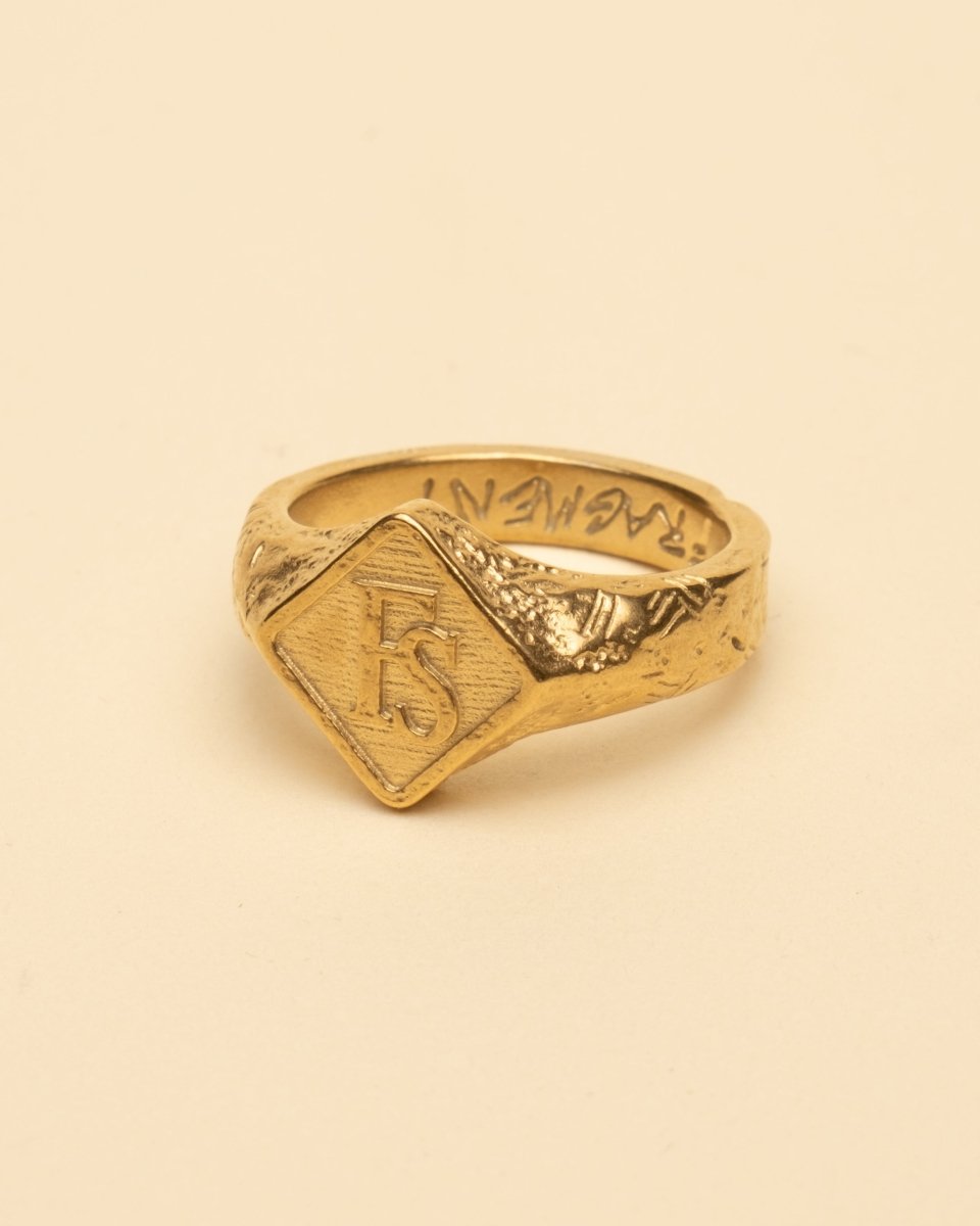 SEAL RING [GOLD] - FRAGMENT STUDIO