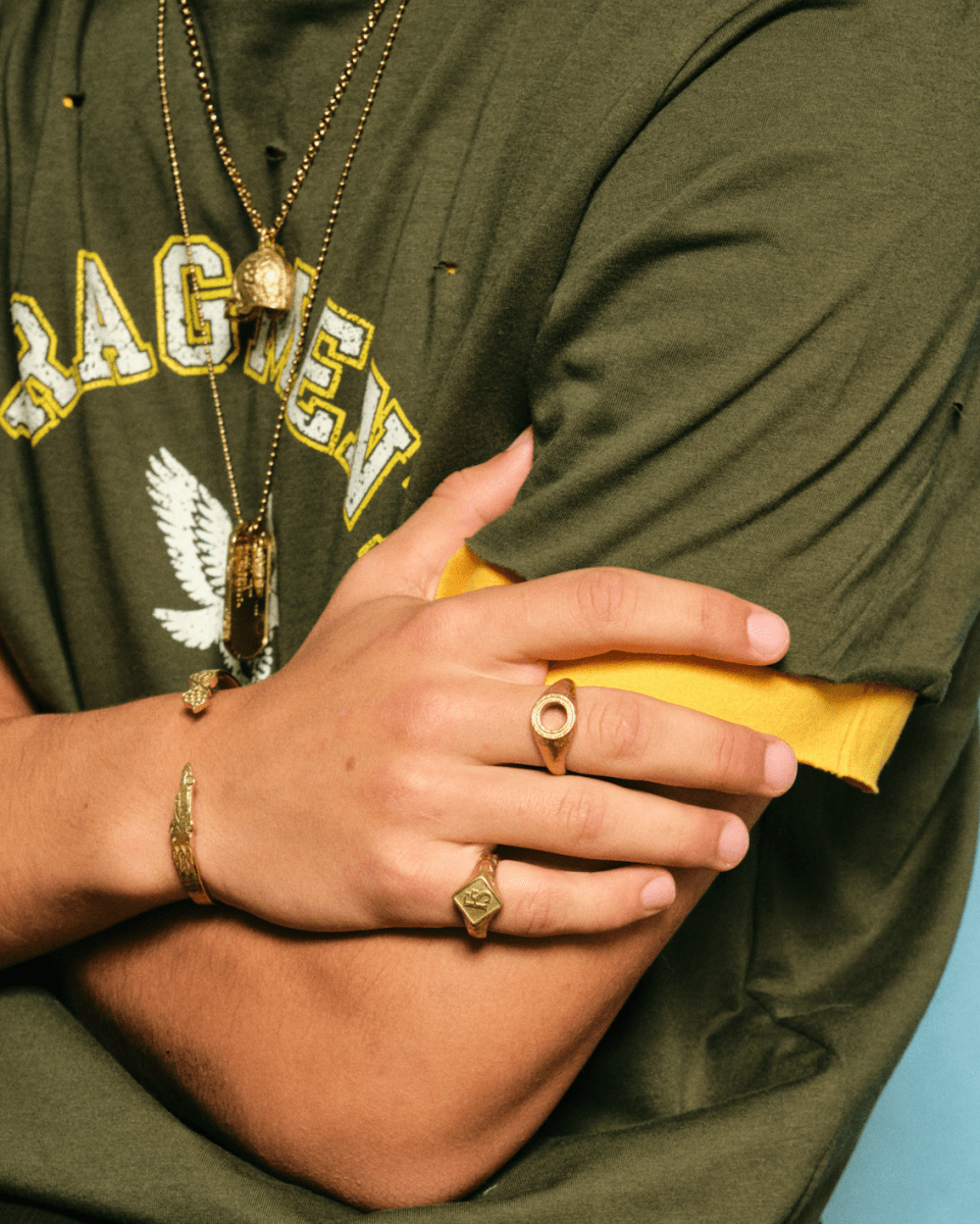 SEAL RING [GOLD] - FRAGMENT STUDIO