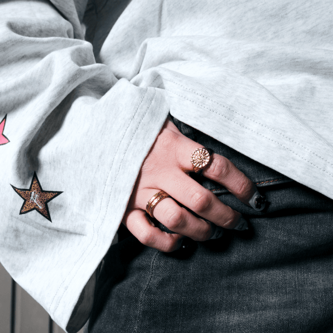 SOLAR FLARE RING [GOLD] - FRAGMENT STUDIO