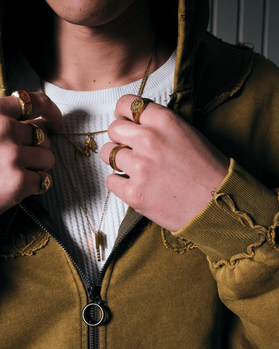 SOLAR FLARE RING [GOLD] - FRAGMENT STUDIO