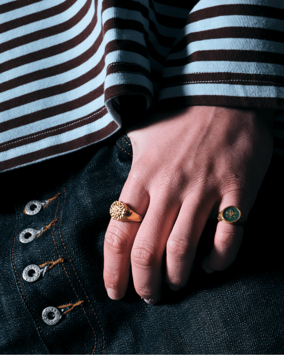 SOLAR FLARE RING [GOLD] - FRAGMENT STUDIO