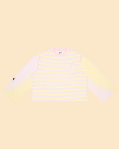 STRIPED LONGSLEEVE - PINK & YELLOW