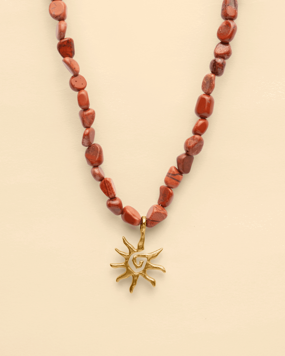 SUN CORAL PENDANT [GOLD] - FRAGMENT STUDIO